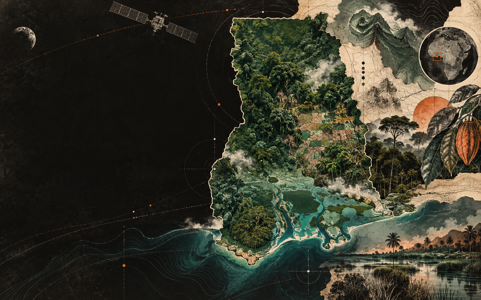 An illustrated field atlas of Ghana's forests, farms and wetlands